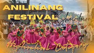 ANILINANG FESTIVAL Showdown Finale HIGHSCHOOL Category [upl. by Doherty]