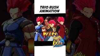 ShalletShallotampGiblet Trio Rush Animation dragonballlegends shorts [upl. by Rubi]