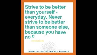 Try to be better than yourself every time [upl. by Bobette]