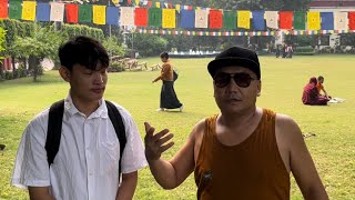 Full tour of Varanasi Tibetan University Interview with students [upl. by Mott68]