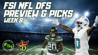 NFL Main Slate Preview Show Week 8  Sunday 10272024 [upl. by Dorn183]