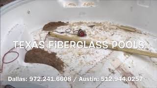 Fiberglass Pool Resurfacing in Dallas Texas [upl. by Ehcram]