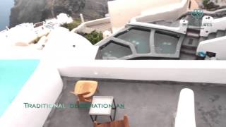 Sophia Luxury Suites Santorini  Aroma and Aurora Cave Suites [upl. by Serafine]