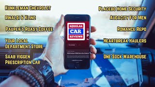 Every quotFake Commercialquot Featured on Regular Car Reviews [upl. by Divadnahtanoj]