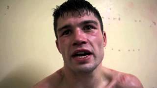 JOHN RYDER STOPS JEZ WILSON IN ROUND 9 TO WIN BRITISH TITLE ELIMINATOR  POST FIGHT INTERVIEW [upl. by Swetlana716]