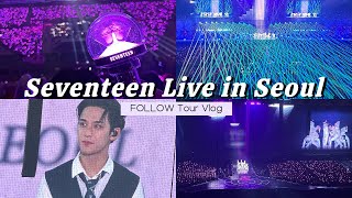 SEVENTEEN Live in Seoul 2023  Follow Tour Concert Vlog [upl. by Dymphia]