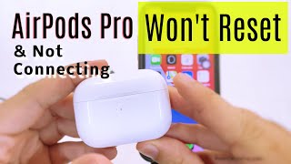 Fix AirPods Pro Wont Reset Or Connect issues in 2024 101 Solved [upl. by Beverlie]