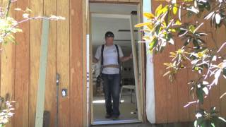 How to Install a Prehung Door steel door exterior doorDIYHowto [upl. by Kira]