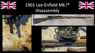 1901 BSA Long Lee Enfield Mk 1  Step by Step Disassembly [upl. by Erodaeht]