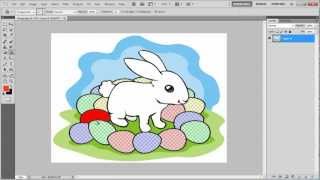 How to use the magic eraser tool in Photoshop [upl. by Nwahsel]