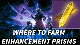 TIPS FOR WHERE TO GET ENHANCEMENT PRISMS  Destiny 2 The Final Shape Beginner Guide [upl. by Kursh]