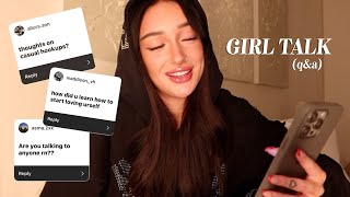 girl talk qampa  men hookups breakups selflove  MORE vlogmas day 15 [upl. by Aihcrop781]