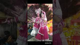 Nainan main shyam samaygo radhakrishna jhanki youtubeshorts shorts viral [upl. by Eelasor]