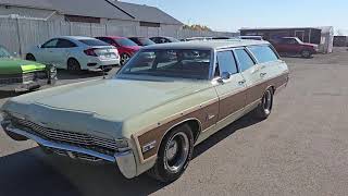 1968 Chevrolet Caprice Wagon FOR SALE  Mtl West Motors [upl. by Selyn]