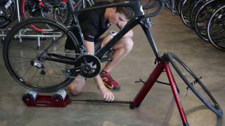 Feedback Omnium Portable Bike Trainer [upl. by Bently575]