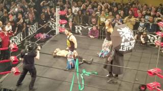 Adam Cole kicked out of the bullet club Kenny Omega appears [upl. by Sorcha]