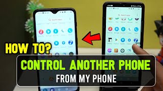 How to Control Another Android Phone from My Phone  Easy Way [upl. by Sibeal]