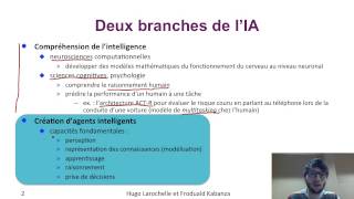 Intelligence Artificielle 11  Agents intelligents  motivation [upl. by Leifeste]