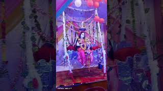 Jhula Jhulan aayi ho jagdma bhawani navratrinavratrispecial durgapujanavmi [upl. by Anoynek]