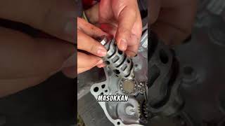 PT4 TUTORIAL PASANG GEAR BOX RS150 nikmotorsport standardkilang [upl. by Idnim313]