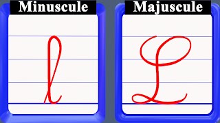 L majuscule et minuscule [upl. by Lahcym]