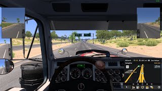 Kenworth W900 Day Cab 6X2 370 BHP Top Speed  American Truck Simulator  RTX 3050 [upl. by Sommer]