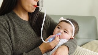 How to clear your babys stuffy nose [upl. by Ecnar]