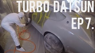 GARAGE PAINT JOB Turbo Datsun ep 7 [upl. by French]