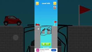 draw line bridge puzzle game level 493 [upl. by Turmel870]