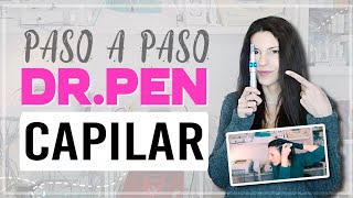 CAIDA DE CABELLO   Fortalecimiento capilar  Dr Pen paso a paso DrPen dermapen capilar [upl. by Errol]