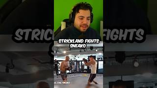 Sneako FIGHTS Sean Strickland 😱 [upl. by Edyth422]