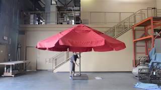 How to Assemble Cantilever Umbrella Base amp Canopy [upl. by Ahsiyn]