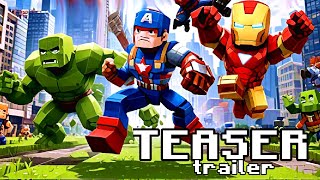 Superheroes addon MCPE teasertrailer 12130  Addon do SuperHerois no mcpe [upl. by Naharba]