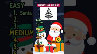 Can you name these 10 Christmas items from their silhouettes quiz trivia quiztime christmas [upl. by Beckett]