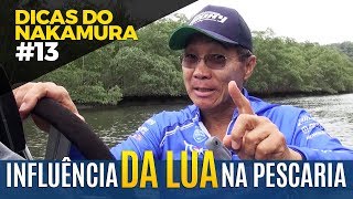 INFLUÊNCIA DA LUA  RIOS E AFLUENTES DICAS DO NAKAMURA13 [upl. by Anialad394]