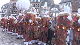 Carnaval de Binche  Fevr 2018 [upl. by Ardnassak154]