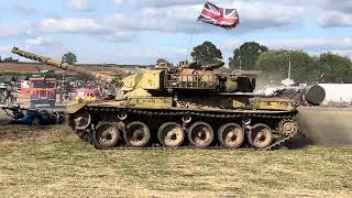 Welland Steam Rally  Cheiftain Mk10 Car Crushing Part 2 [upl. by Lakim196]