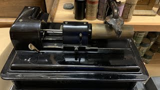 Edison School Cylinder Phonograph [upl. by Wesla740]