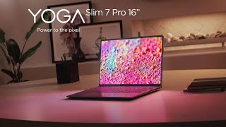 Introducing Lenovo Yoga Slim 7 Pro 16 Leptop [upl. by Alfred]