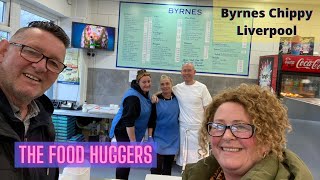 Byrnes Chippy The Best in Liverpool Fish amp Chips Fishcake amp Cheese Savoury [upl. by Floria245]