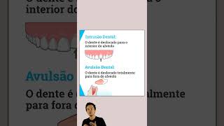 Traumatismo Dentoalveolar e Necrose Pulpar  Intrusão e Avulsão Dental Resumo [upl. by Durtschi281]