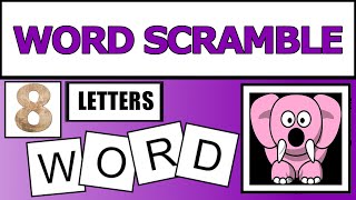 Scrambled Words Games  Jumbled Word Game  Guess the Word Game  Word Scramble  SW Scramble [upl. by Daggna678]