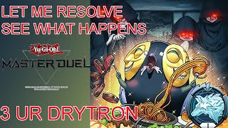 BUDGET DRYTRON BEGINNER GAMEPLAY AND DECKLIST MASTER DUEL [upl. by Delwin]