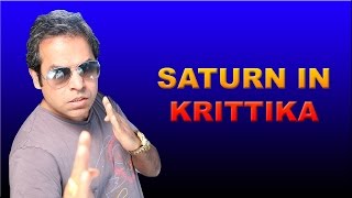 Saturn in Krittika Nakshatra in Vedic Astrology [upl. by Calabresi]