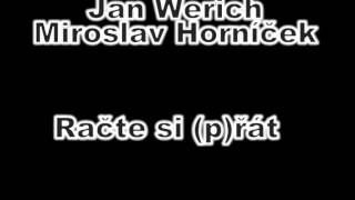 Jan Werich Miroslav Horníček Račte si přát [upl. by Ennaehr]