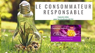 Le consommateur responsable classe de FLE français langue étrangère [upl. by Haneekas]