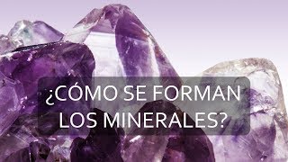 ¿Cómo se forman los CRISTALES de los minerales [upl. by Irina]