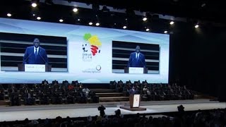 Le président sénégalais ouvre le sommet de la Francophonie [upl. by Yblocaj218]