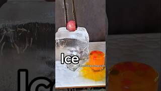 🧊IceConcentrated orange juice 🍷😱vs trying Experiment 1000cc Red Ball🔴Experiment DIY Red Ball🔴 [upl. by Ellirpa]