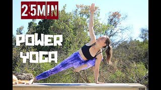 Rutina de POWER YOGA nivel intermedio 25 min  MalovaElena [upl. by Aelrac939]